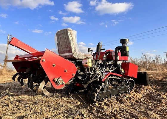 مزارع ميكرو متعدد الوظائف 25HP طوافة تيلر الدوارة الجرار المدمج الجرار الخندق