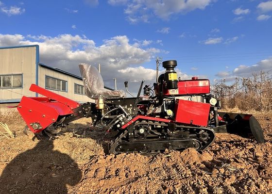 مزارع ميكرو متعدد الوظائف 25HP طوافة تيلر الدوارة الجرار المدمج الجرار الخندق