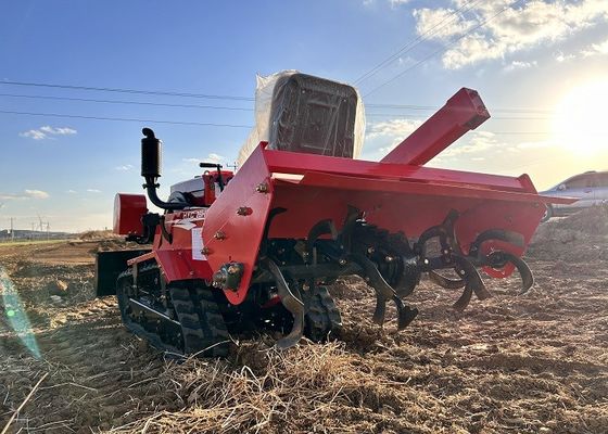 مزارع ميكرو متعدد الوظائف 25HP طوافة تيلر الدوارة الجرار المدمج الجرار الخندق