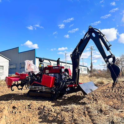 35 HP جاردن ميني كراولر جرار HYCT-25D مع دوزر الأمامي