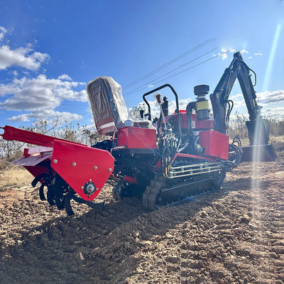 35 HP جاردن ميني كراولر جرار HYCT-25D مع دوزر الأمامي