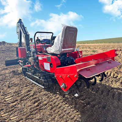 35 HP جاردن ميني كراولر جرار HYCT-25D مع دوزر الأمامي