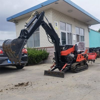 ردي / أرض جافة الديزل ميني كراولر جرار 35HP 25HP مع شفرة دوزر