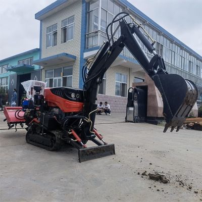ردي / أرض جافة الديزل ميني كراولر جرار 35HP 25HP مع شفرة دوزر