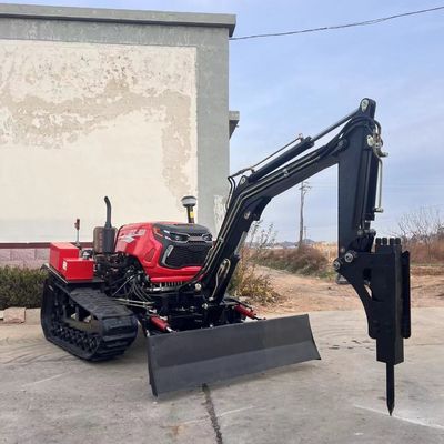 عدة أغراض 50HP جرار الأرض الجافة مزرعة المرافق المصغرة Dozer