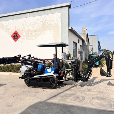 50 HP متعددة الأغراض الدوارة المزيّدة الزاحف المزارع الجرار المعدات الزراعية