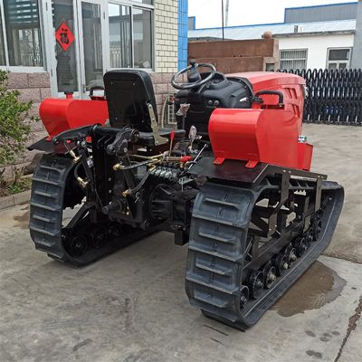 HYCT-80Hp ميكرو مزارع الجرافة الكاملة التلقائية متعددة الوظائف الجرار الزاحف