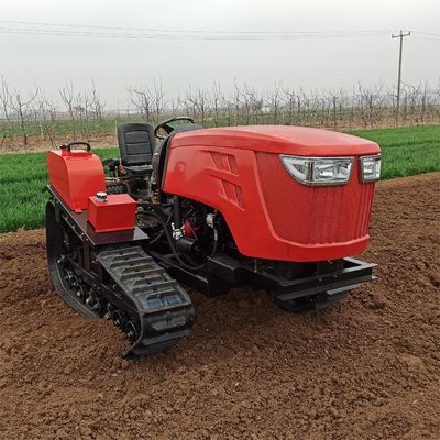HYCT-80Hp ميكرو مزارع الجرافة الكاملة التلقائية متعددة الوظائف الجرار الزاحف
