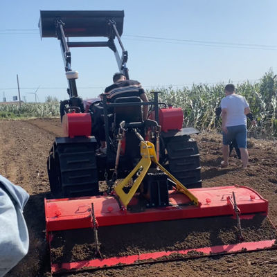 25 HP -120 HP مزرعة الزحف الجرار معدات البناء مع الحامل