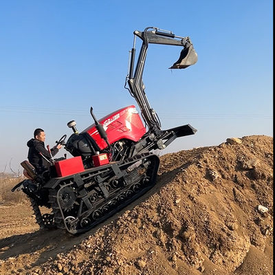 زراعة البستان الحديقة ديزل محرك الجرار مع جزارة العشب الحفار المزارع الآلات