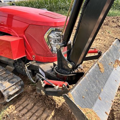 80HP زراعة الزحف ميني جرارات الحديقة مع الحفرة / محمولة