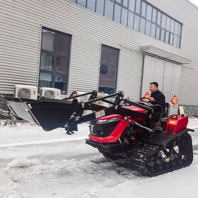 ميني أوركارد 50HP ردي فيلد كراولر جرار الآلات الزراعية مع الحمولة