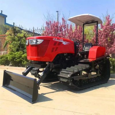 عدة وظائف الديزل 120HP الجرار الزاحف الجرار الزراعي المصغر