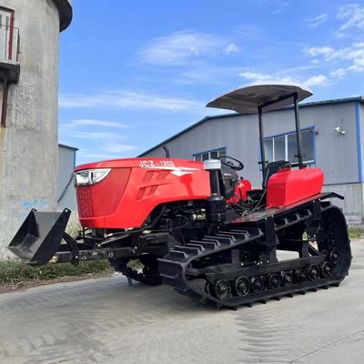 عدة وظائف الديزل 120HP الجرار الزاحف الجرار الزراعي المصغر