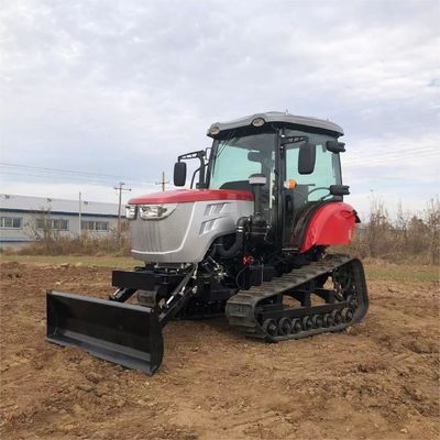 120HP المعدات الزراعية الزراعية متعددة الوظائف الحديقة صغيرة الزحف الجرار