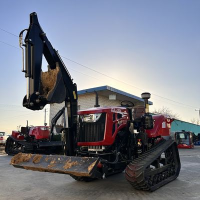 120HP مطاط مسار الزحف مصنعي الجرار مع الحفر