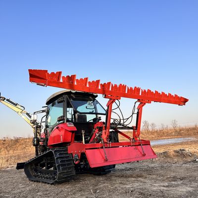 عدة أغراض 120HP كراولر جرار مزارع المطاط المسار كراولر جرار للبيع