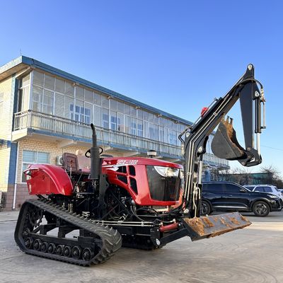 120HP مطاط مسار الزحف مصنعي الجرار مع الحفر