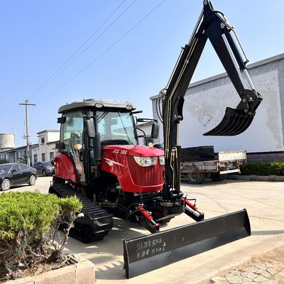 120HP المعدات الزراعية الزراعية متعددة الوظائف الحديقة صغيرة الزحف الجرار