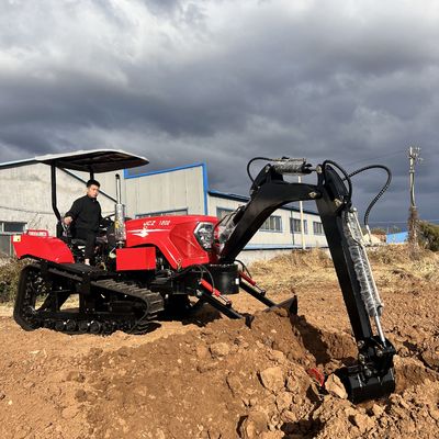 120HP مطاط مسار الزحف مصنعي الجرار مع الحفر