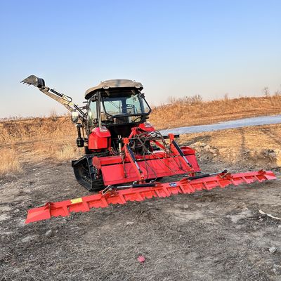 الجرار الزراعي المضغوط 120 حصان مع القضبان