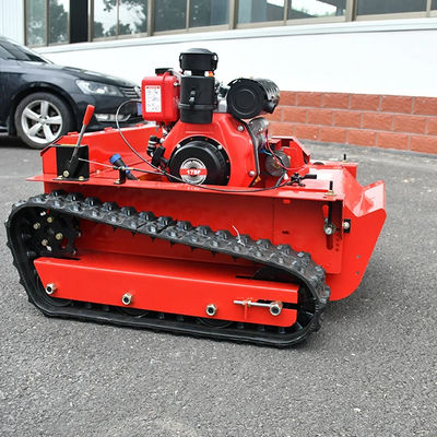 11HP ميني جرار عشب القص المعدات الثقيلة التحكم عن بعد 650w