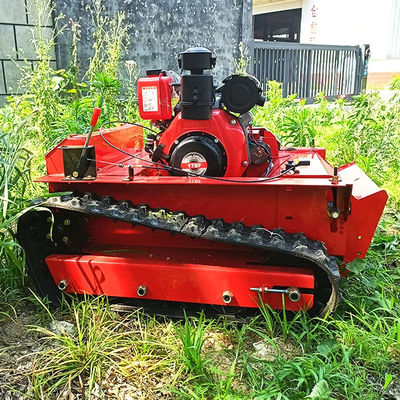 عدة وظائف التحكم عن بعد الزاحف قصة العشب 1200mm عرض قصة العشب 12HP